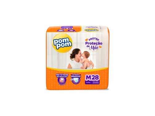 Fralda Pompom Jumbo 28